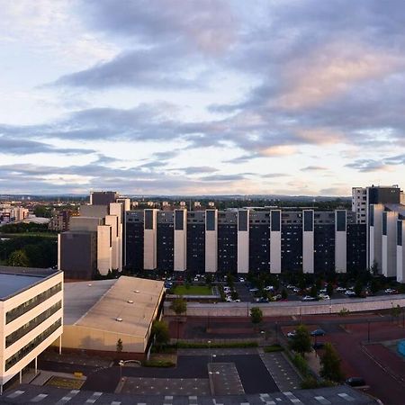 Trendy 10Th Floor Studio Apartment Glasgow Luaran gambar